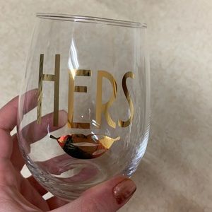 Other - His and Hers wine glasses Other - His and Hers wine glasses